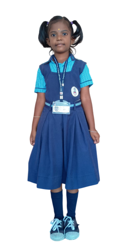 Grade 1 to 5 Girls Uniform